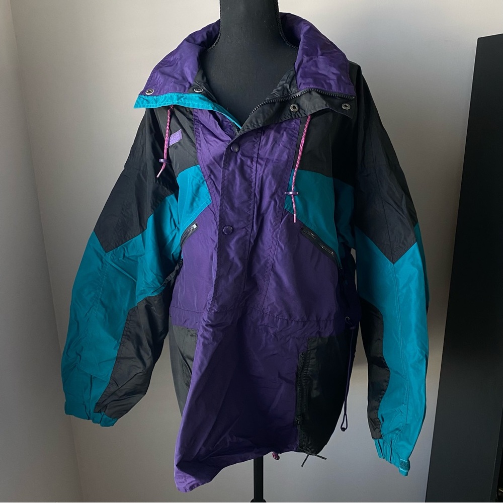 Men’s Vintage XL Columbia Sportswear Retro  pullover windbreaker